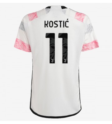 Juventus Filip Kostic #11 Segunda Equipación 2023-24 Manga Corta